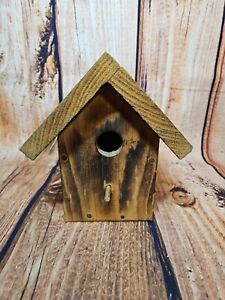 Handmade Rustic Birdhouse - SMALL SIZE - 8