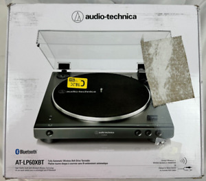 Audio-Technica AT-LP60X Turntable - Black - NO ACCESSORIES