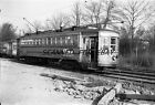 PSCT New Jersey Trolley #8000 Dec 1953  Railroad ORIGINAL NEGATIVE