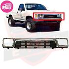 New Bundle For 1989-1991 Toyota Pickup 4WD Front Grille And Headlamp Bezels 3pcs (For: 1990 Toyota Pickup)