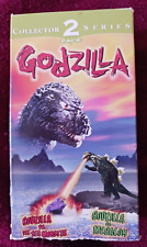 New ListingGODZILLA - Collector 2  Pack Series (VHS Movie) VS The Sea Monster, VS Megalon