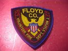 FLOYD COUNTY VIRGINIA STATION 2 FIRE PATCH SHOULDER SIZE UNUSED
