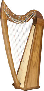 22 String Harp, Full Levered, Stoney End Eve, Harps @Hobgoblin Music