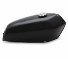 The San Bruno Cafe Racer Gas / Fuel Tank - Black - Motorcycle Fuel Retro Classic