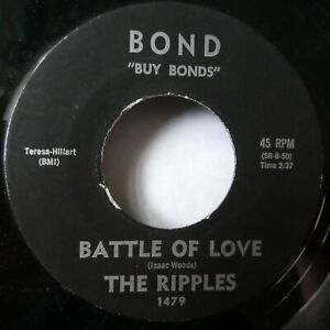 the Ripples 45 Battle of love / please let me love you Repro MINT- Doowop  Hf159