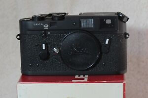 Leica M-4 50 Jahre Rangefinder 35mm Film Camera with Cap & Box