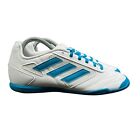 Adidas Super Sala White Bold Aqua Soccer Shoes GZ2560 Men's Size 7