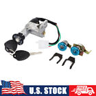 50cc 150cc GY6 Chinese Scooter Moped Key Ignition Switch Parts Lock Gas Cap Kit