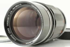 ⏯️【Near MINT】Canon 135mm f/3.5 Lens LTM L39 Leica Screw Mount From JAPAN
