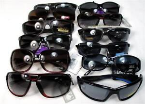 Wholesale Lot of 12 Sunglasses UV Eye Protection Women Men Sun Glasses C-Store