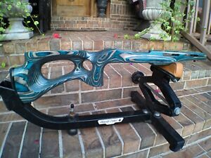 Ruger 10/22 GLOSS BLUE Extreme Stock & STUDS FOR FACTORY BARREL FREE SHIP 1101