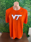 Virginia Tech Hokies Short Sleeve T-Shirt Nike Orange Size 2XL