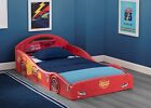 New ListingBoys Disney Pixar Cars Lightning McQueen Plastic Toddler Race Car Bed Kid Child