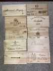 Lot of 10 Wooden Wine Wood Panels Box Crate - Free Shipping Lot 13