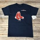 Boston Red Sox Navy Blue Youth Boys 2018 Post Season T-Shirt Size  M, L, XL