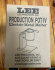 Lee Precision~90009~Production Pot~10 Pound Lead Furnace~ 110 Volt