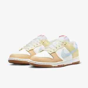 Nike Dunk Low Shoes 'Soft Yellow Alabaster' FZ4347-100 Women's Sizes New