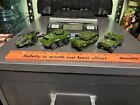 CORPER TOYS Set of 4 Self-Defense Force Military Vehicles Tank Helicopter Etc
