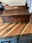 New ListingPrimitive Antique Wood Lap Desk/Box