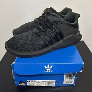 Adidas 93/17 EQT Support  Triple Black Size 12.5 BY9512 Black Friday 2017