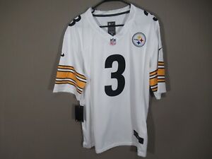Russell Wilson #3 Pittsburgh Steelers Men's Jersey White