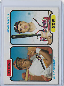 2022 Topps Heritage Then and Now Insert Willie Stargell & Adam Duvall