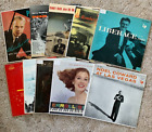 Lot of 10 Vintage Lounge Music Vinyl Records Jazz Piano Liberace Erroll Garner