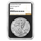 2023-W Burnished $1 American Silver Eagle NGC MS70 Brown Label Retro Core