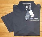 Cutter & Buck Polo Shirt CB DryTec 50 UPF+ NWT M Slate Gray Ford Master ms4124