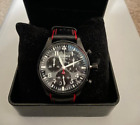 Alpina Startimer Pilot Chronograph 44mm camouflage with custom leather strap