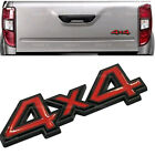 Car 4x4 Logo Metal Emblem Badge Car Rear Tailgate Sticker Decal Auto Accessories (For: Toyota)