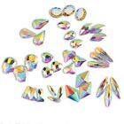 20 50 100pcs Crystal AB Nail Art Rhinestones FlatBack Glitter Gems Nails Decor