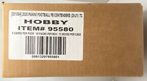 2020 Panini Contenders Football Hobby Box Case Factory Sealed Burrow Herbert RC