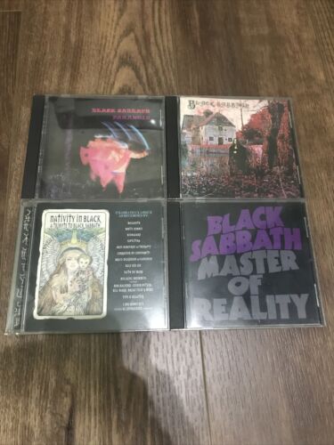Black Sabbath Cd Lot, Paranoid, Master Of Reality
