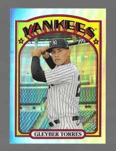 Gleyber Torres 2021 Topps Heritage #291 Chrome Refractor /572 Save 😊n Shipping!