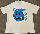 Cookies SF Red Eye Smoking Smile Emoji 🥶 T Shirt Size XL USED 100% Authentic!