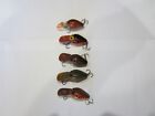 Vintage Storm Wee Wart Fishing Lures (Lot of 5)