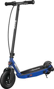 New ListingBlack Label E100 Electric Scooter – Blue, up to 10 mph, 8