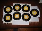 Lot of 7-45s by Jerry Lee Lewis on Sun records-all excellent to NM
