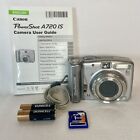 Canon PowerShot A720is Digital Camera 8MP 6X Zoom 1G SD Card Tested Works Great!