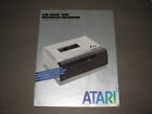 Vintage 1982 Original Atari 1010 Program Recorder Owners Guide Manual