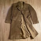 hugo boss Trench Coat jacket Alpaca virgin wool Neon men's brown size 38us M