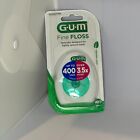 Sunstar GUM Fine Waxed Dental Floss, Rewindable Dispenser, Mint, 200 Yards