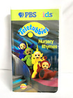 Vintage 1998 Teletubbies Nursery Rhymes VHS Video PBS Kids Hard Plastic Case