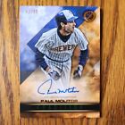 2016 Topps Certified Tradition HOF Auto Paul Molitor 42/99 Brewers Twins Jays