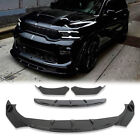 Front Bumper Lip Spoiler Splitter Body Kit Chin ABS For Dodge Durango SXT RT SRT (For: 2014 Dodge Durango)