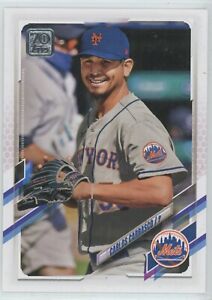 2021 Topps New York Mets Complete Team Set Series 1 2 and Update (35 cards)