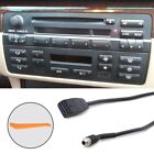 3.5mm Car AUX In Input Interface Adapter MP3 Radio Cable For BMW E39/E53/E46