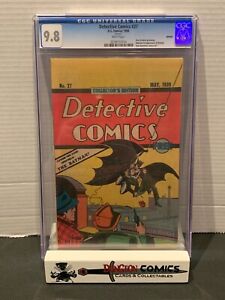 Detective Comics # 27 CGC 9.8 1984 Reprint Oreo Cookies [GC-19]