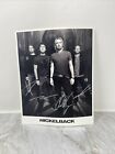 Signed Nickelback Rock Band Poster Autograph Signature